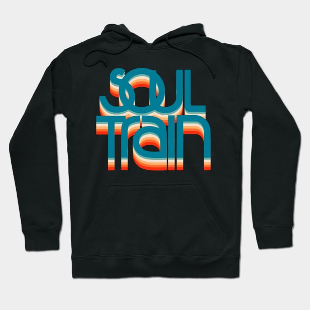 SOUL TRAIN VINTAGE COLOR Hoodie by dwimuksin99